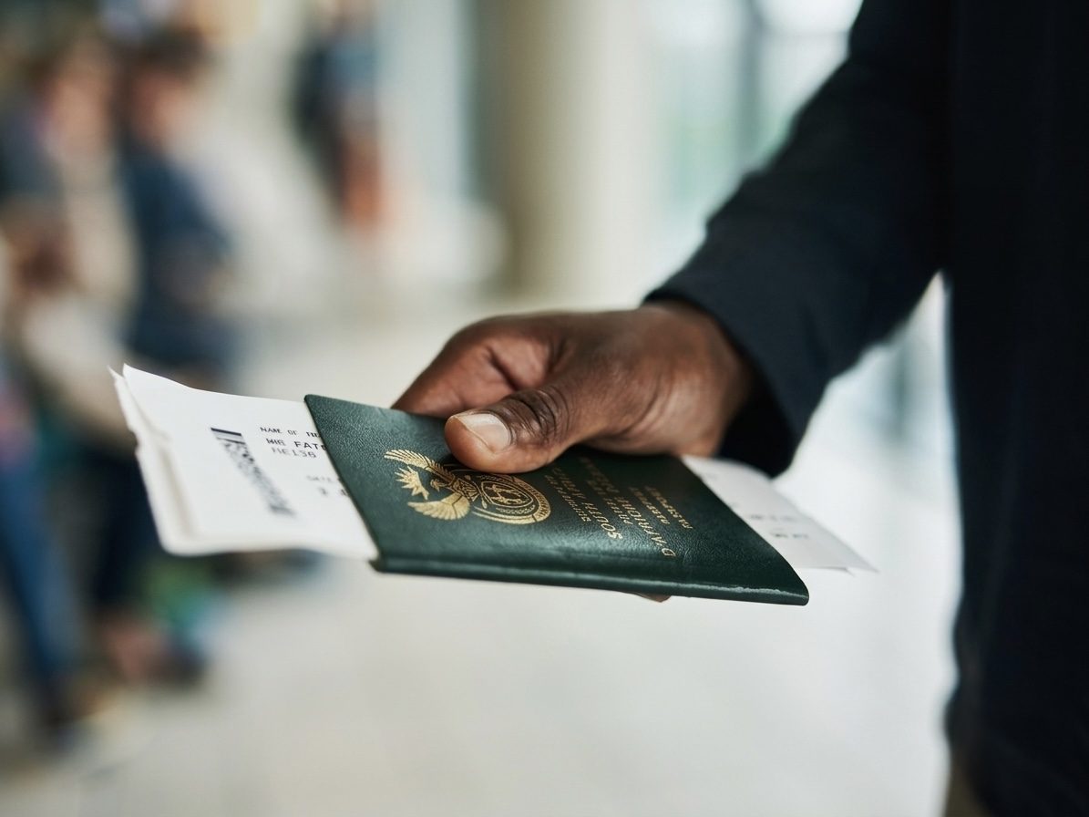 Documents for a truck driver job in Europe – passport and travel papers